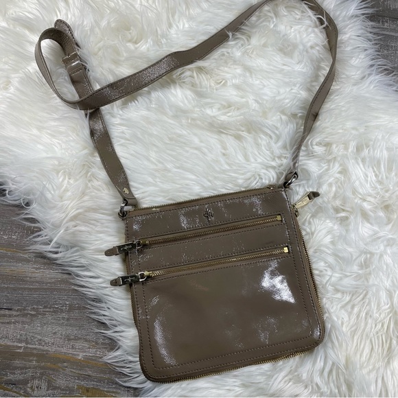 Cole Haan Village Sheila Crossbody Metallic Leather Purse - Picture 2 of 9